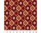 Heritage Rounds Orange Cotton Fabric | By the Yard | Sewing and Crafting | 44 inches wide